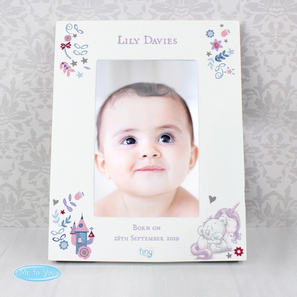 Personalised Tiny Tatty Teddy Unicorn Frame Extra Image 1